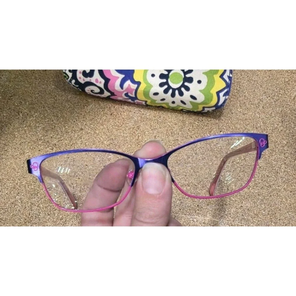 Vera Bradley Gigi Rio Junior Eyeglasses With Matching Case